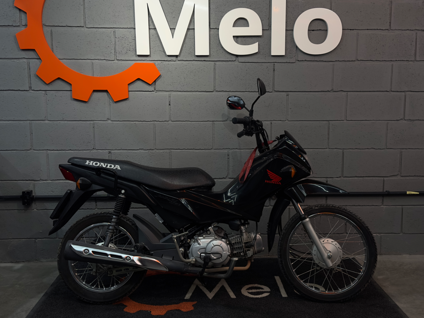 Honda Pop 110 2024 PRETA