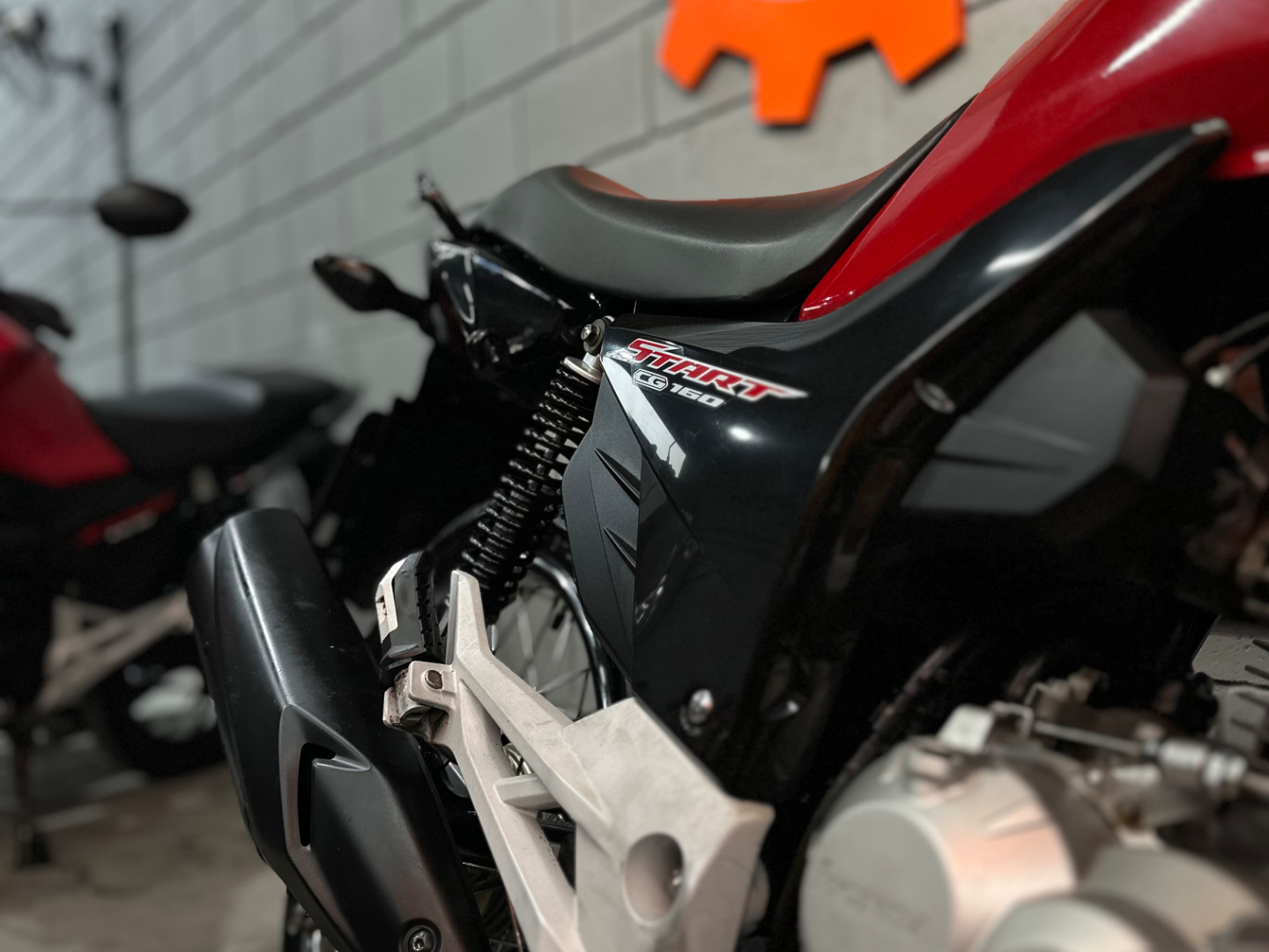 Honda CG Start 160 2024 VERMELHA - foto 2