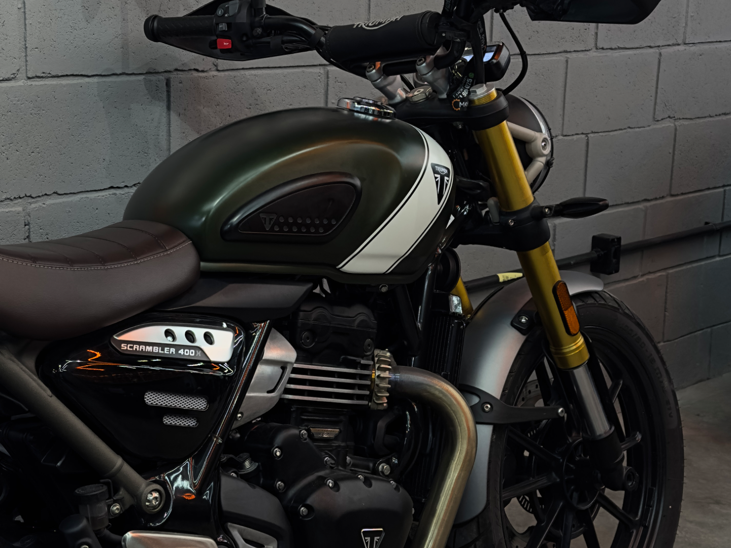 Triumph Scrambler 400X 2025 VERDE ESCURO - foto 5