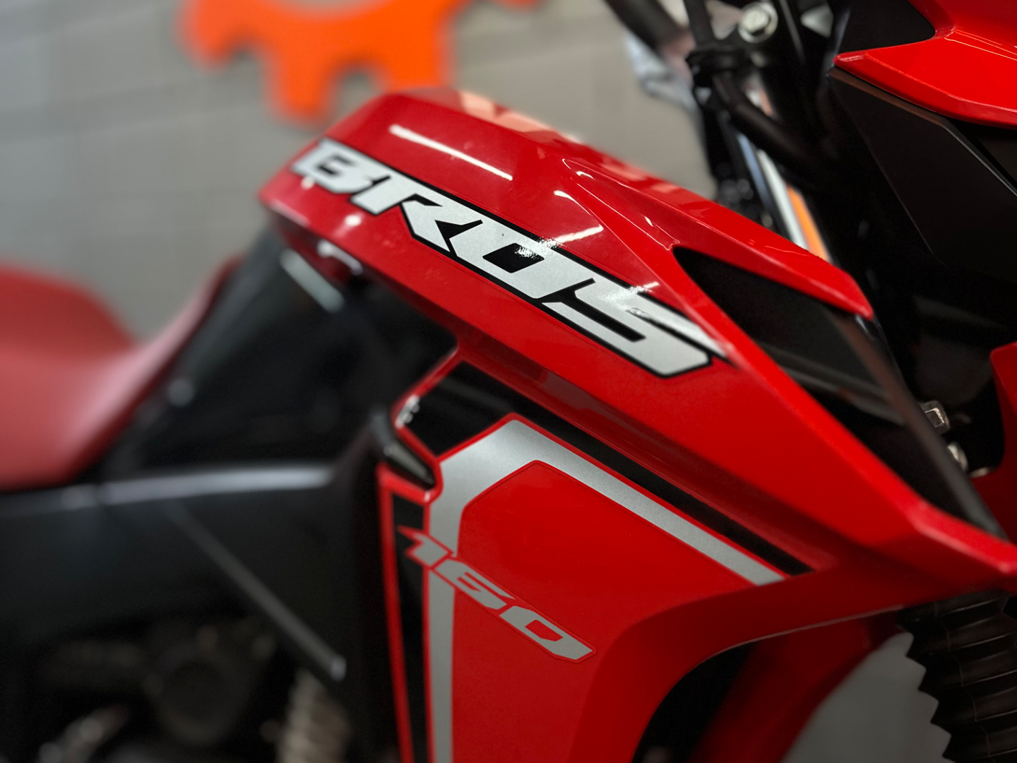 Honda Bros 160 2024 VERMELHA - foto 3